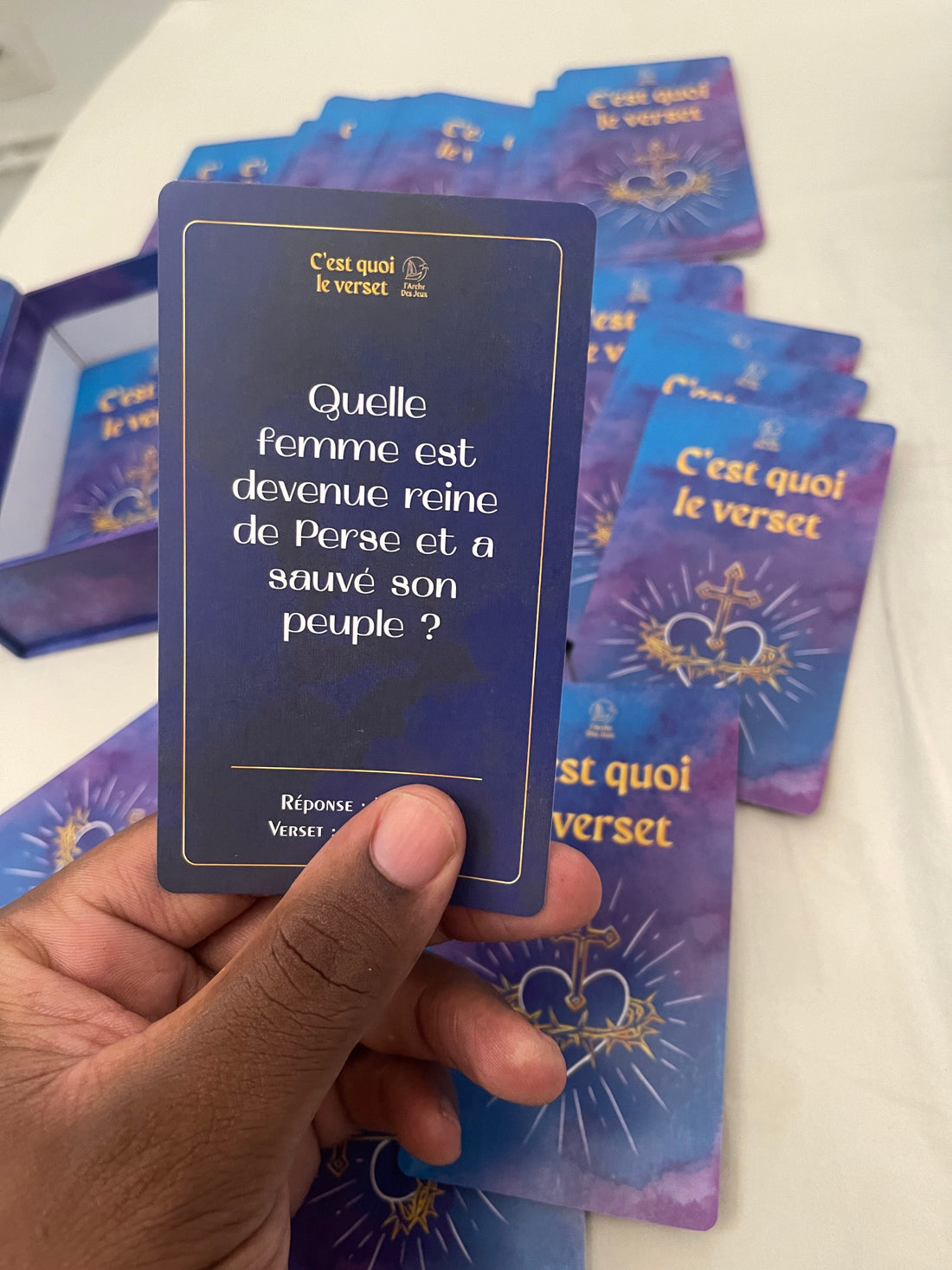 Jeu de carte chrétien 